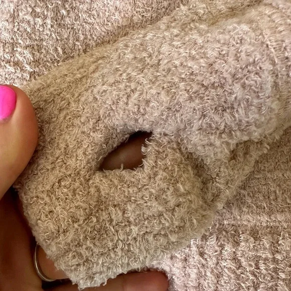 Z Supply Kacey Feather Hoodie in Mauve - Picture 9 of 9